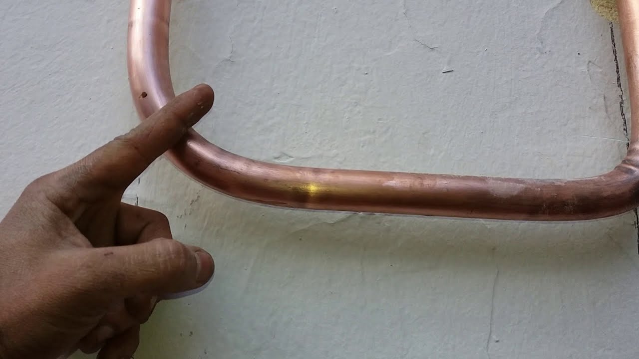 تركيب الغاز و تقويس نحاس 22 / installation gaz de ville et cintrer un tube cuivre 22