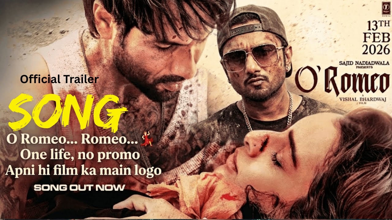 O'Romeo: Romeo One life, no promo | Shahid Kapoor, Triptii Dimri | Vishal Bhardwaj | Gulzar | Arijit
