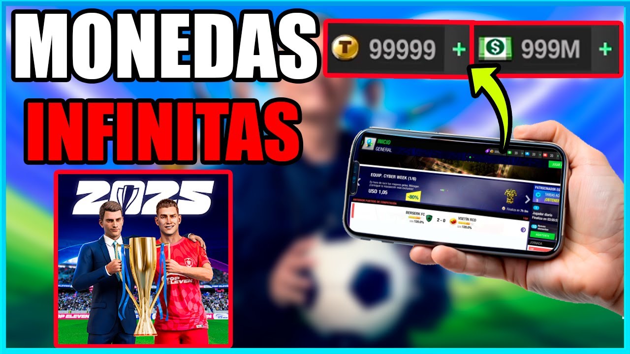 TOP ELEVEN TOKENKS INFINITOS NUEVO METODO 2025✅/ HACK MOD 2025 MONEDAS INFINITAS (ANDROID Y iOS)
