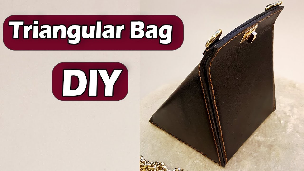How to Make Leather Bag // Make Leather Bag