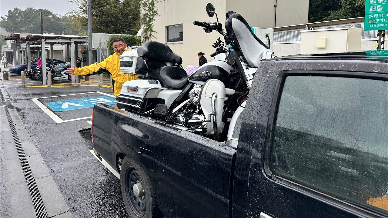 ウルトラがレッカー移動で代車ツーリング〜定番の海老名渋滞(T . T)の巻〜