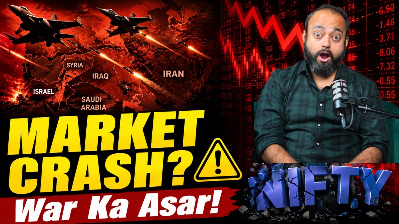 Market Crash Is Here? ⚠️ War & Inflation Truth!
