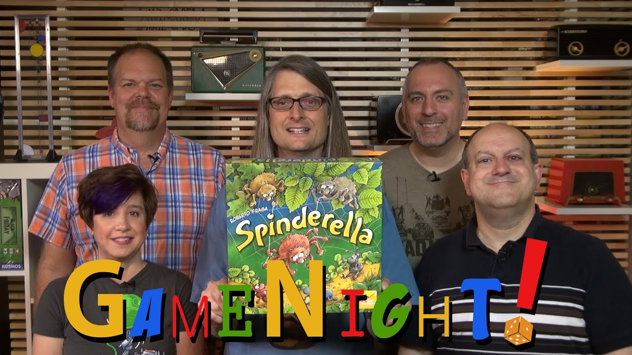 Spinderella - GameNight! Se3 Ep9 2015 Kinderspiel des Jahres Winner