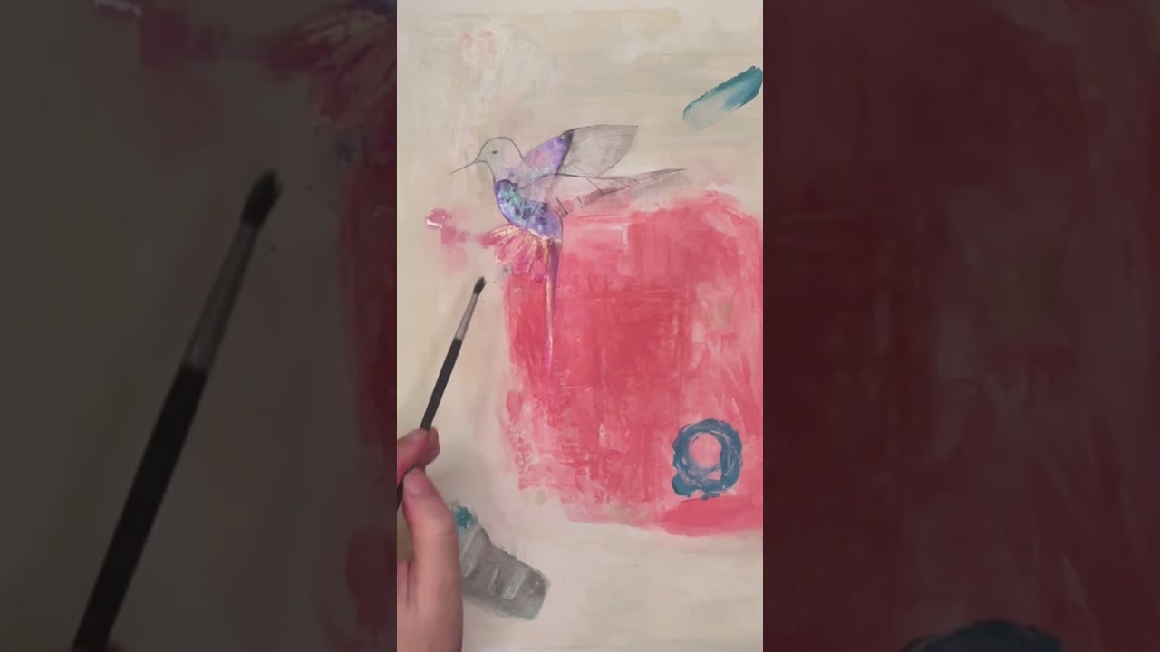 Relaxing Abstract Painting Process | Calm Piano Music | 44 Minutes