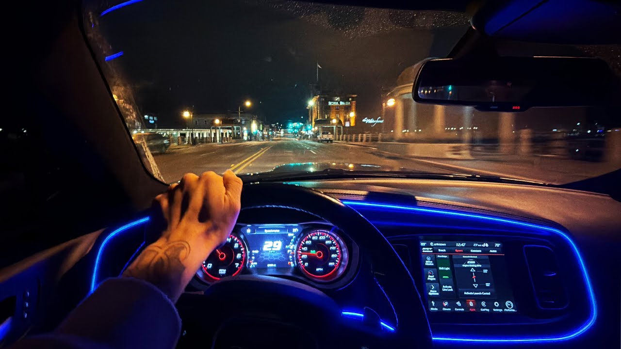Late Night Scat Pack Widebody POV – Raw V8 Sound