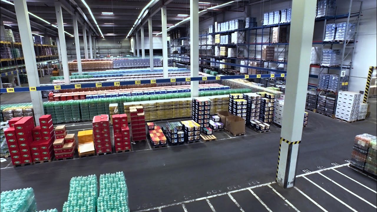 Indoor Warehouse Flight | COPTOGRAPH
