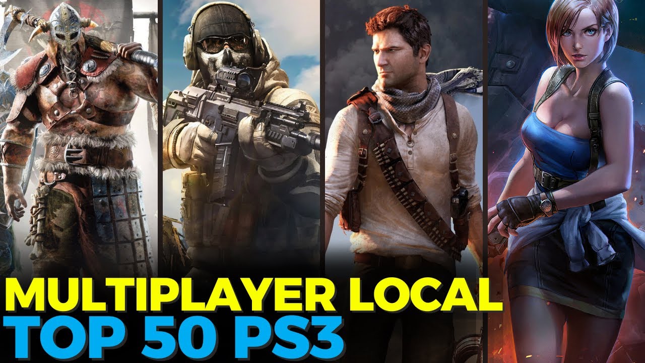TOP 50 MELHORES JOGOS MULTIPLAYER LOCAL DO PS3! TELA DIVIDIDA PARA 2-4 PLAYERS E COOP!
