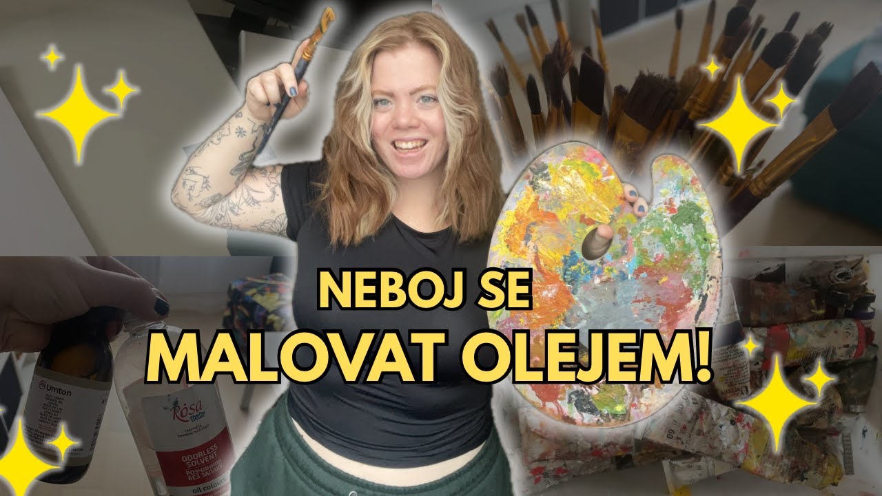 🎨OLEJ NENÍ ALCHYMIE! | základní výbava, ceny a moje tipy | ter_art_ter