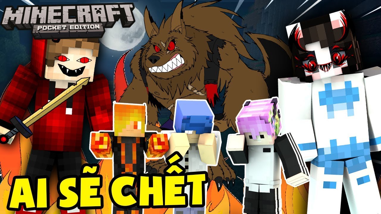 KAIRON VÀ SIMMY ÁM SÁT VÀ PHẢN BỘI OP TEAM TRONG MCPE ( Minecraft Ma Sói )