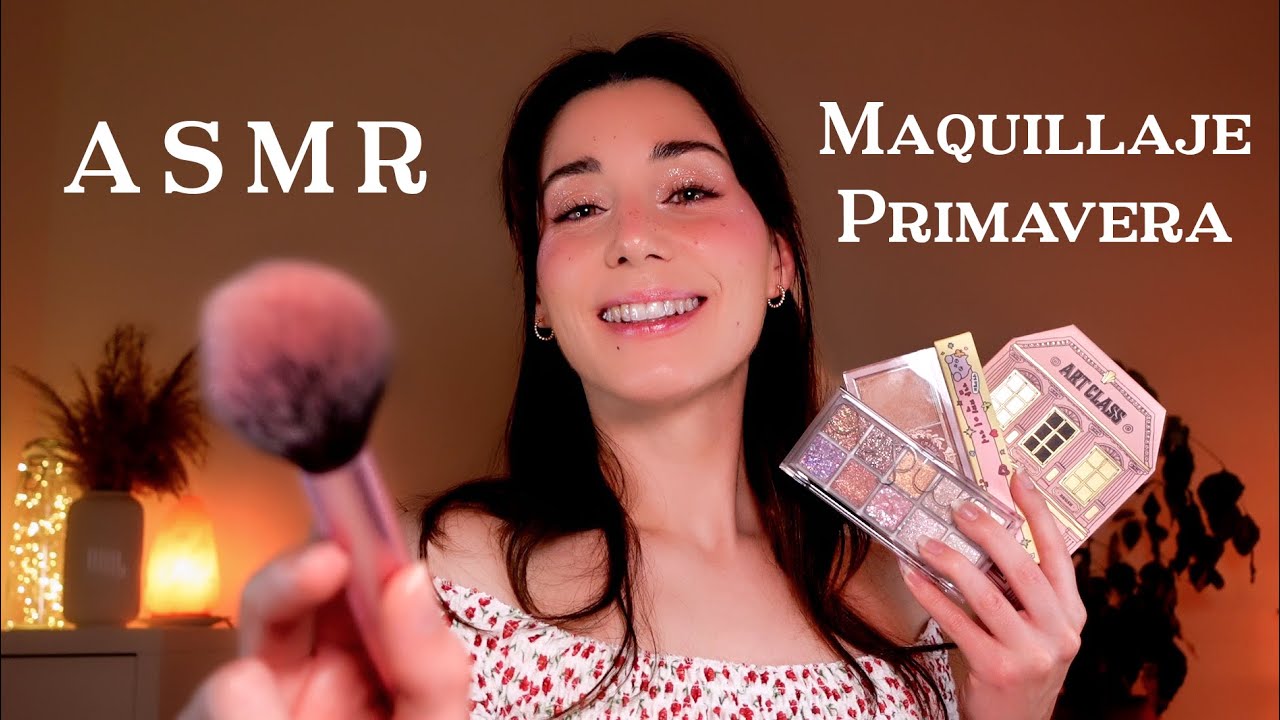 ASMR TE MAQUILLO 💗 para un Picnic en Primavera 🌸 Roleplay en Español 🌷 Atención Personal