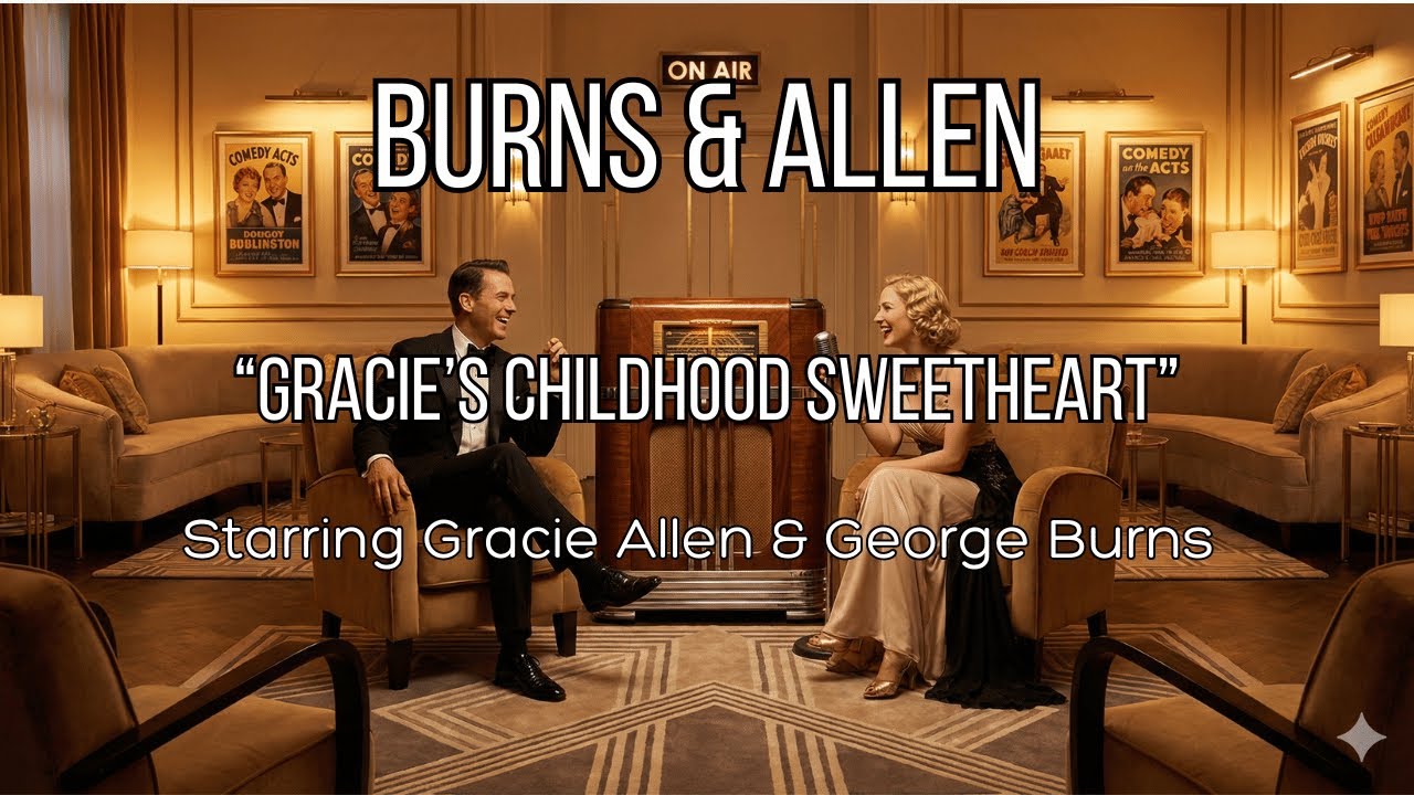 Burns and Allen - Gracie's Childhood Sweetheart (1945) | Classic Radio Romance Comedy