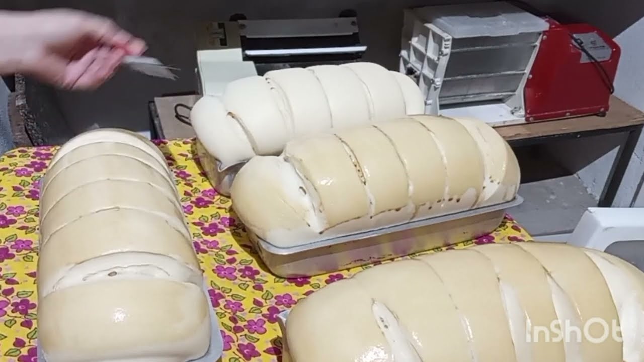 Esse pão é para quem quer fazer só para casa, do zero até a mesa, com fermentação de batatinha.