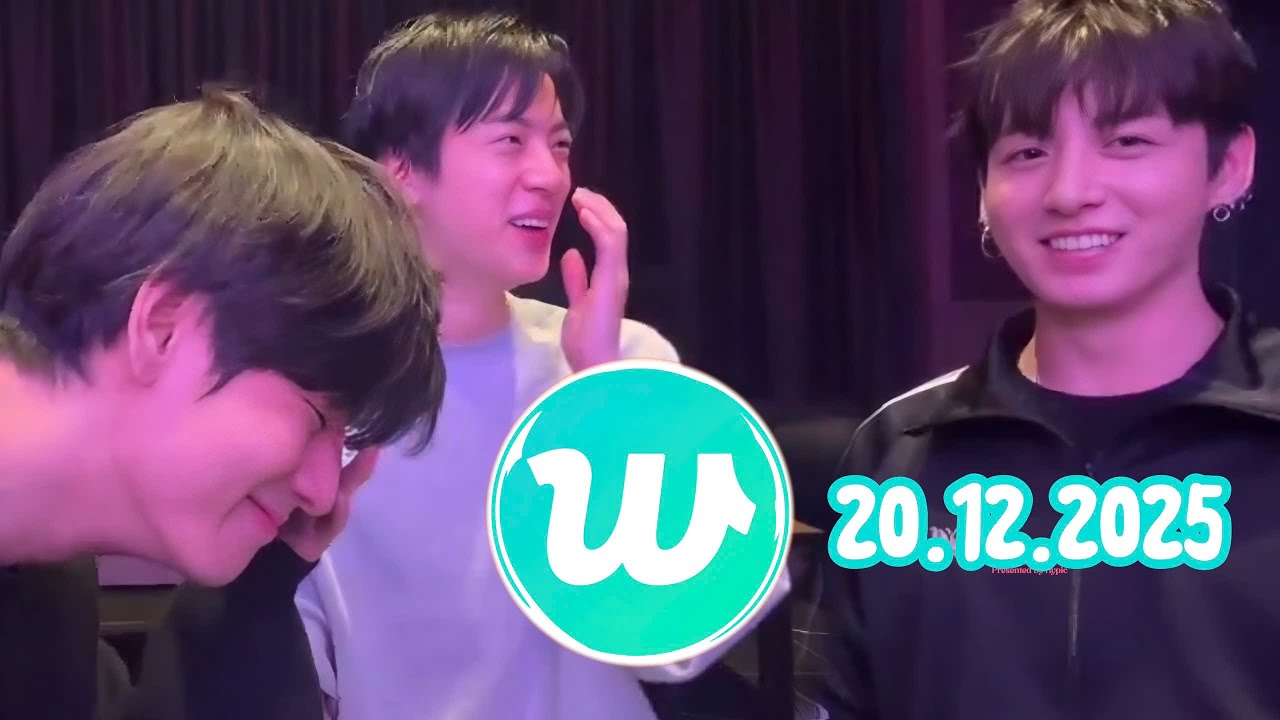[ENG SUB] BTS Jungkook, Jin and V Full Weverse Live (20.12.2025) | Jin, V & Jungkook