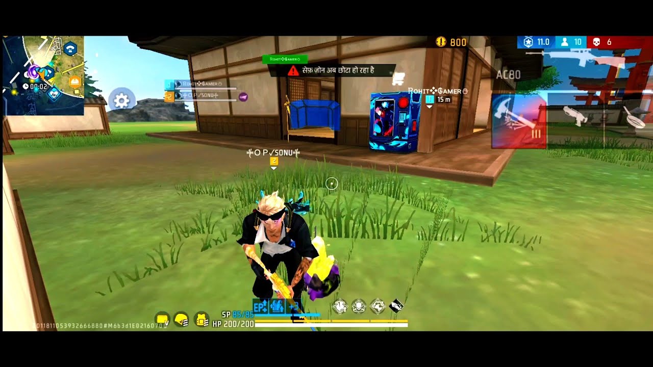 Free Fire Full Map Gameplay #noads #SGSONUGAMER-100k