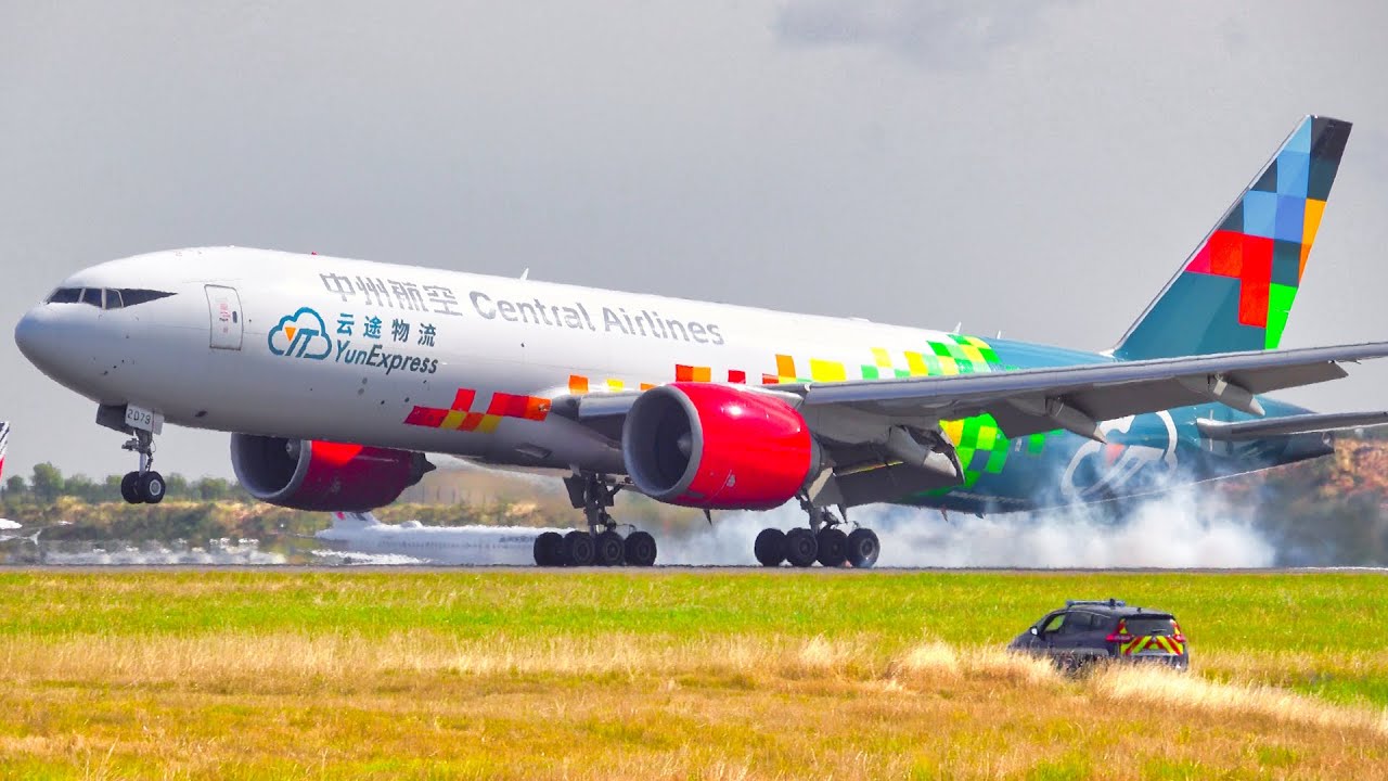 ✈️100 BIG PLANE TAKEOFFS & LANDINGS at PARIS CDG | 4K | Plane Spotting at Paris Charles de Gaulle