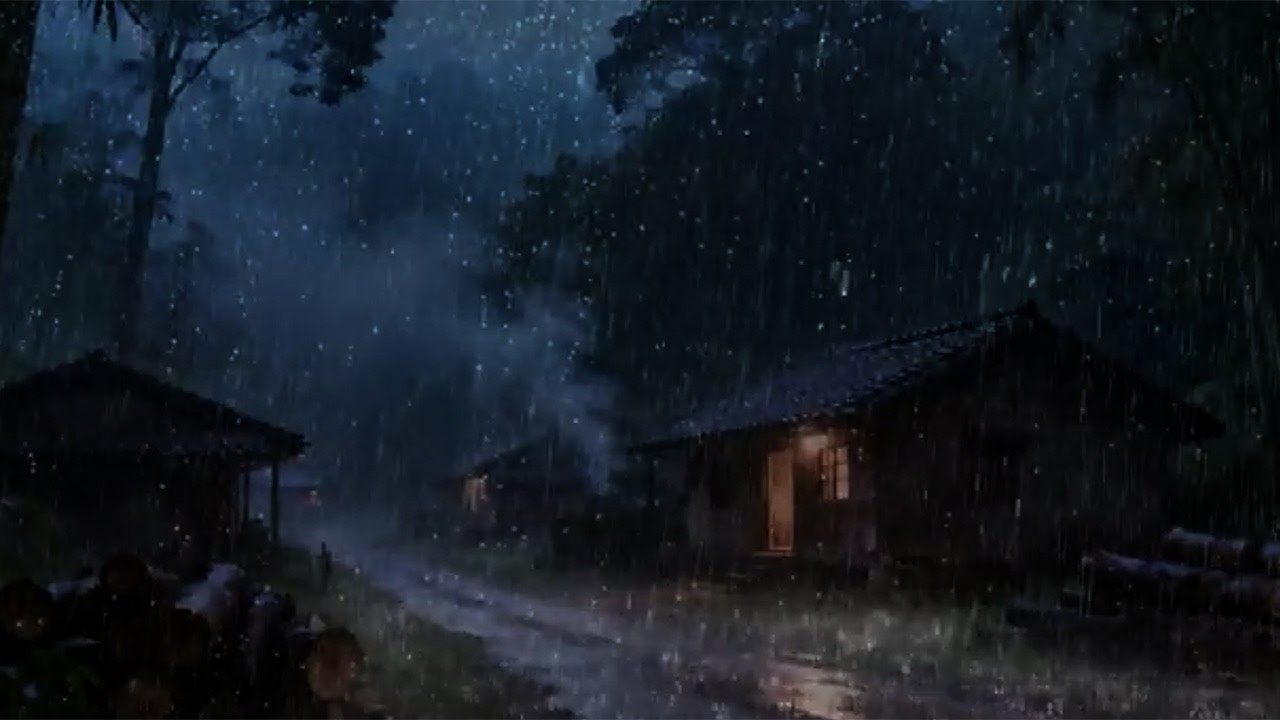 Duerme en 5 Minutos con Esta Lluvia Fuerte ASMR 🌧️