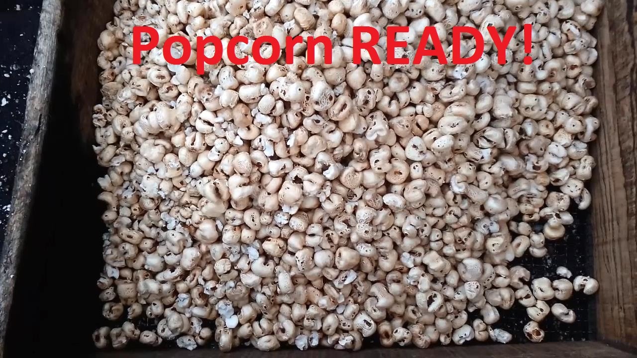 Amazing Chinese way of cooking popcorn / Китайский способ приготовления попкорна