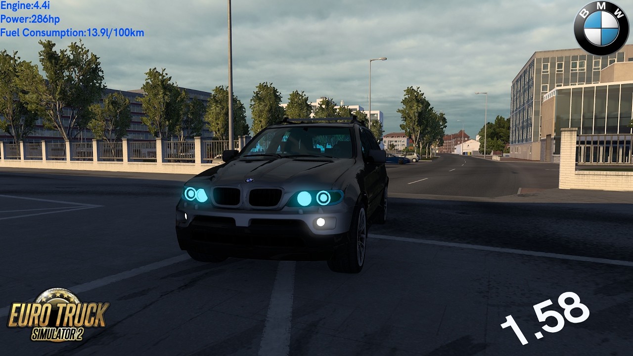 Euro Truck Simulator 2 - BMW X5 E53 2005 +1.58
