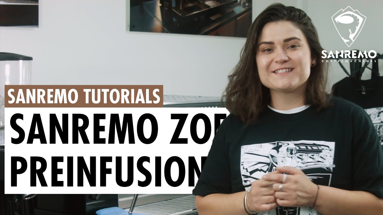 Pre-infusion Basics on the Zoe | Sanremo Tutorials