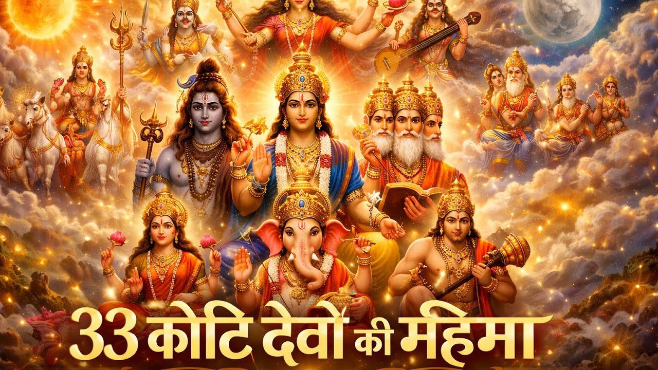 33 कोटि देवी-देवताओं की स्तुति - सम्पूर्ण देवी-देवता कृपा स्तोत्र - Most Powerful All Gods Stuti