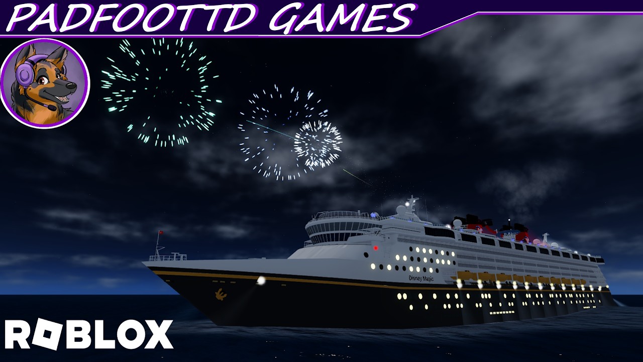 ROBLOX: Cruise Ship Simulator | Disney Magic | 6 Night Cruise | Grand Cayman + Pirate Fireworks