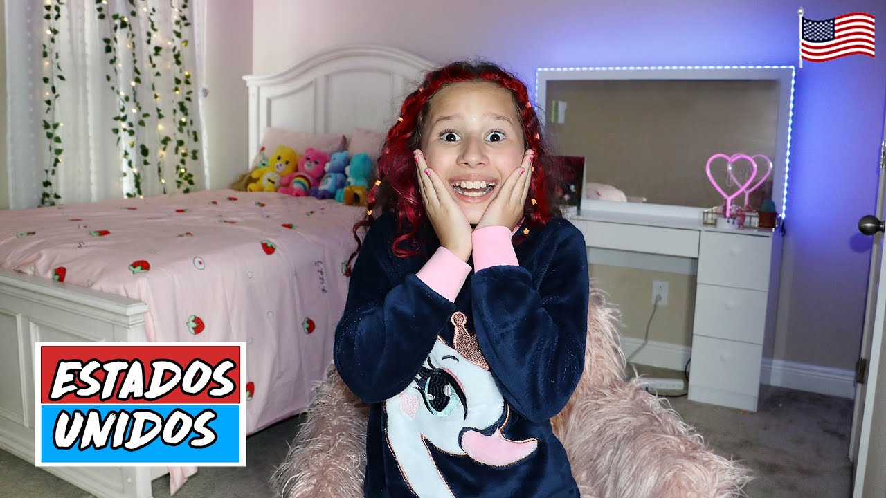 FINALMENTE!! TOUR PELO MEU QUARTO / VALENTINA NOS ESTADOS UNIDOS