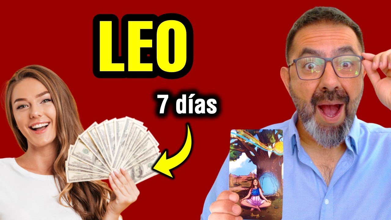 Leo ♌️ DINERO inminente. Esta es tu AYUDA millonaria 🔮 TAROT de riqueza
