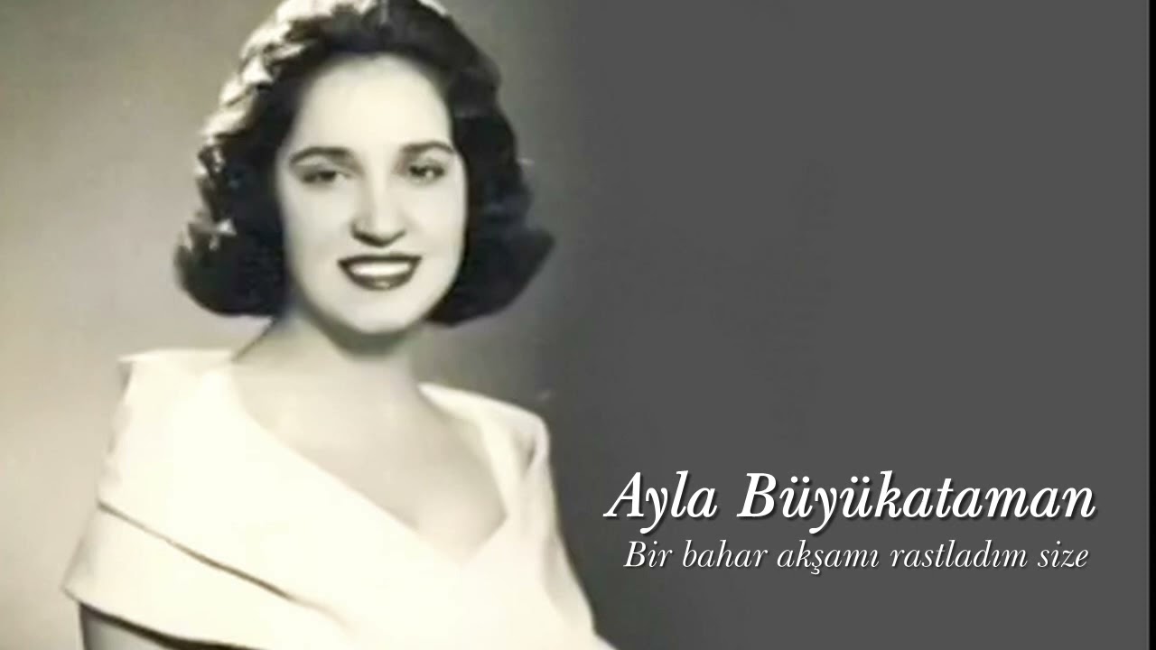 Ayla Büyükataman ~ Bir bahar akşamı rastladım size
