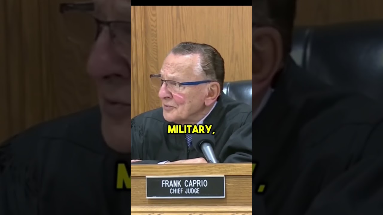 Judge gives a pass to veteran🥺