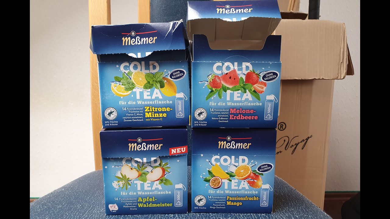 Cold Tea von Me&szlig;mer im Test, schmeckt der Tee?