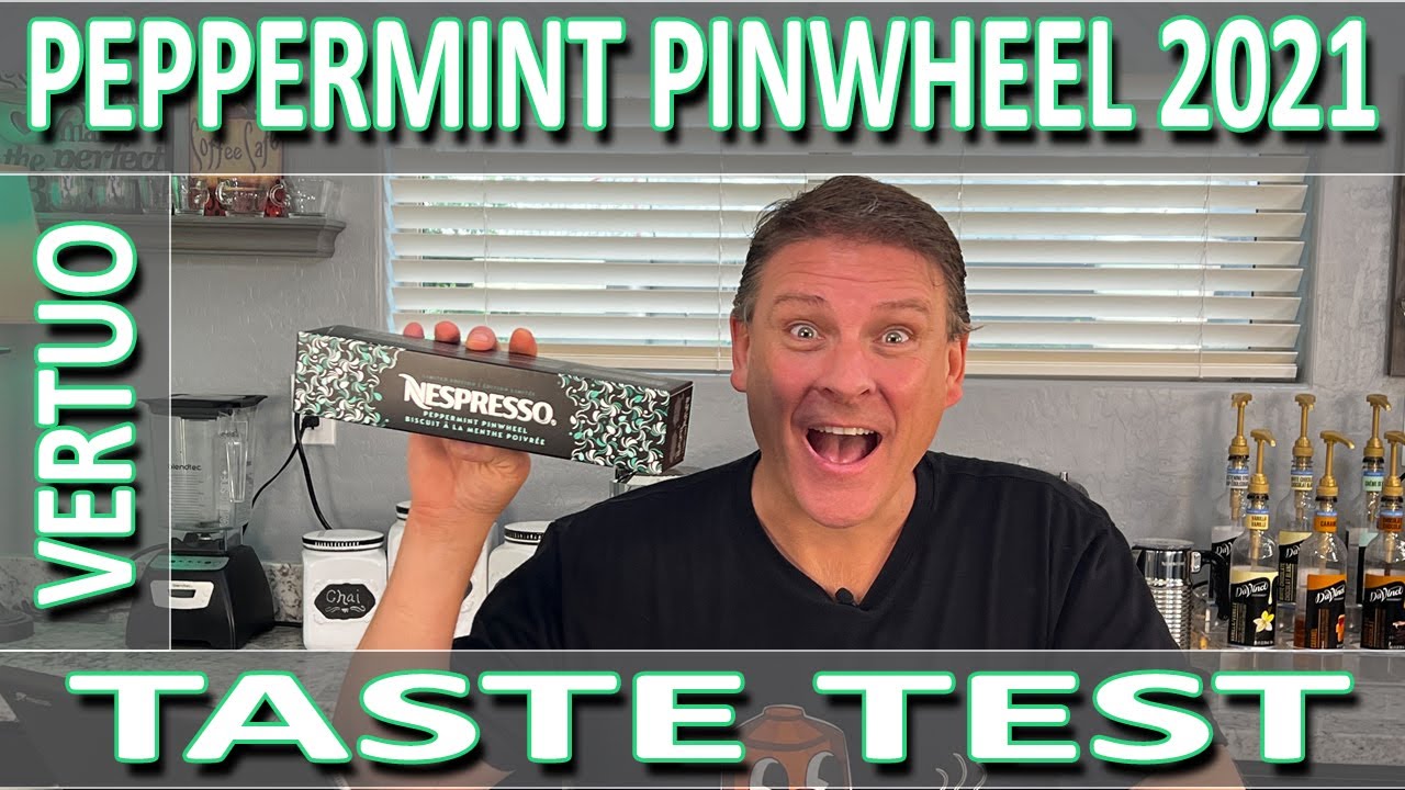 Nespresso Peppermint Pinwheel Vertuo 2021 - Taste Test