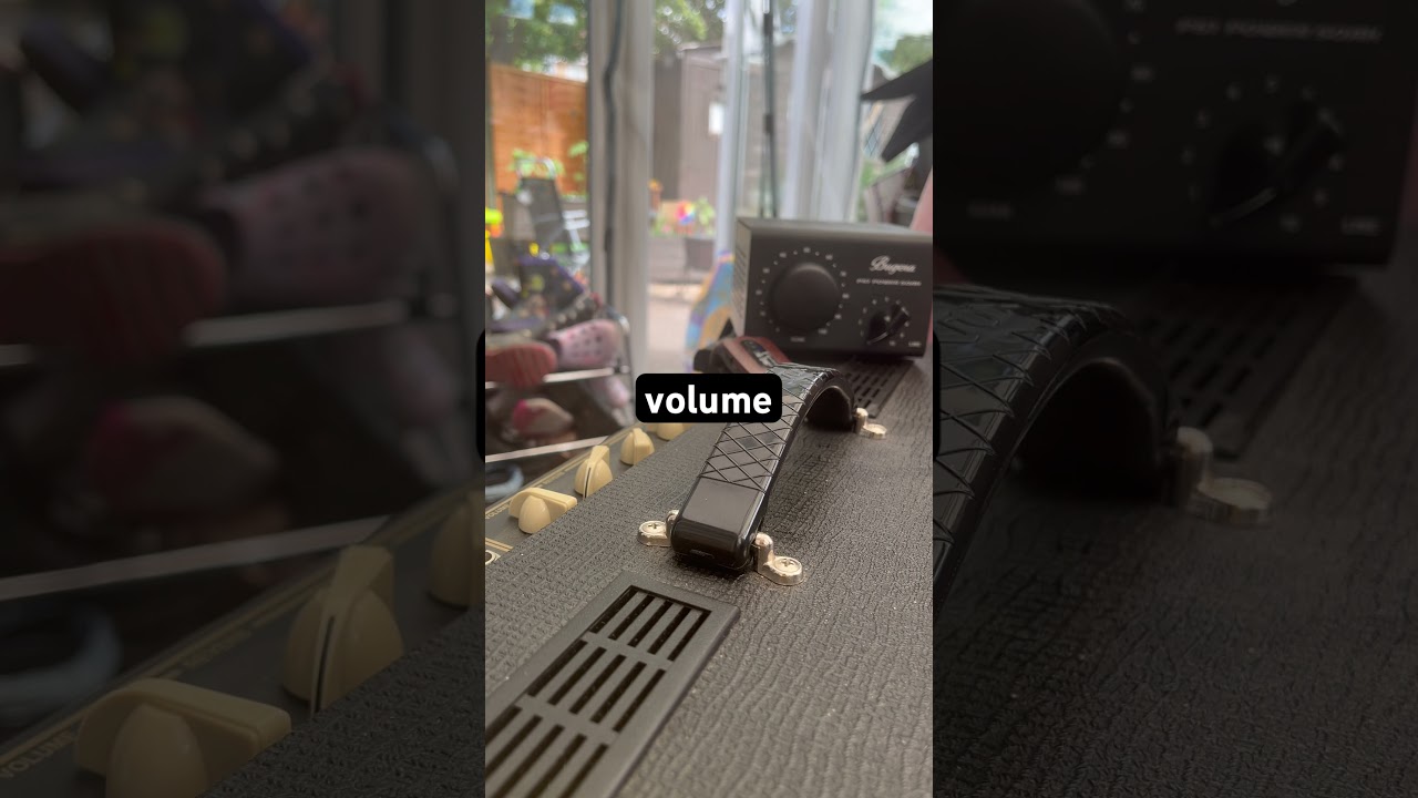 First test of a Bugera PS-1 “Power Soak” attenuator on a Vox AC30S1.