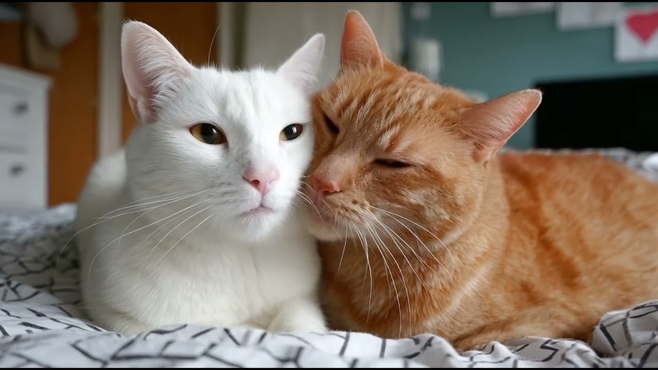 Playlist(cat purring) - Adorable Kittens Sleeping Together 😻✨