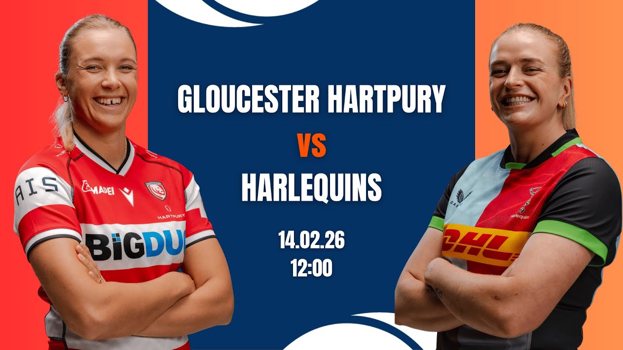 LIVE Premiership Women's Rugby | Gloucester Hartpury vs Harlequins