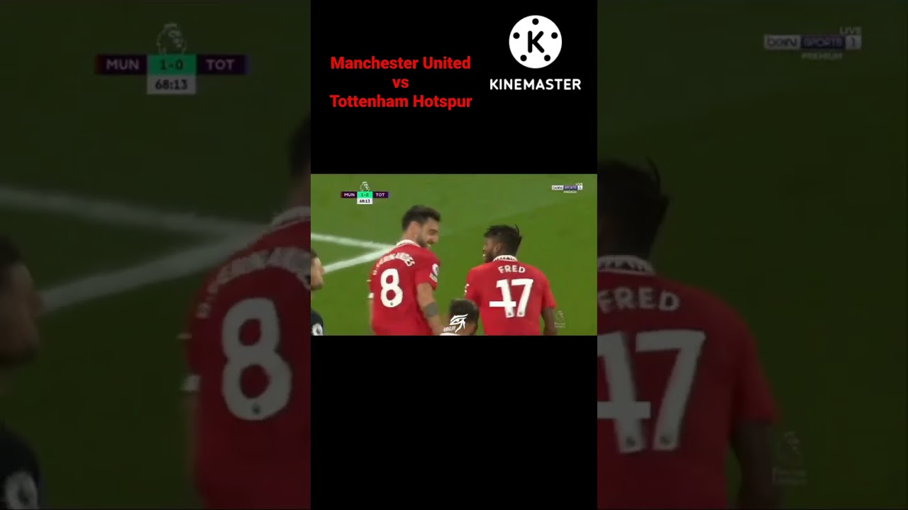 Manchester United 2 - 0 Tottenham Hotspur highlights Fred Bruno Fernandez 