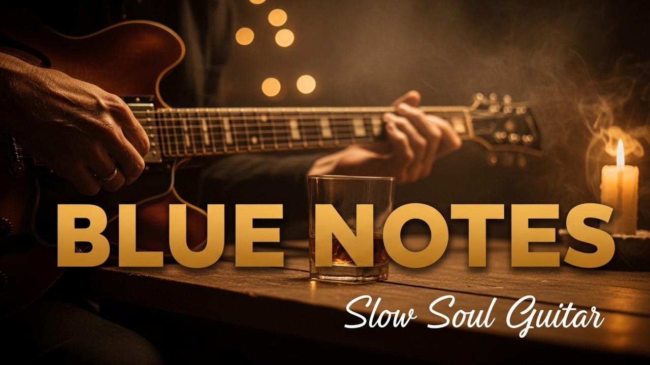 Electric Soul & Slow Blues 🎸 Deep Feeling Guitar for Late Night Relaxation | Lonely Blue Note