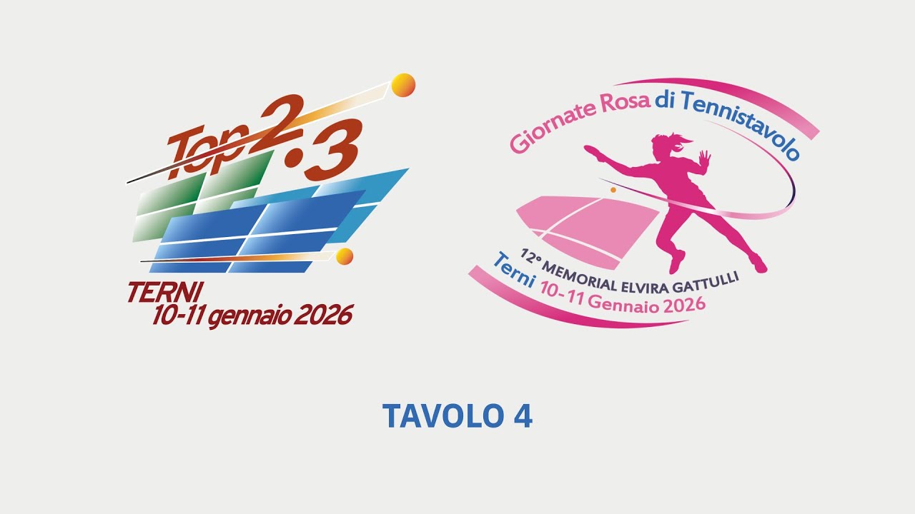 LIVE 6 - Torneo Nazionale Top 2-3 e Giornate Rosa - 10/01 - T4
