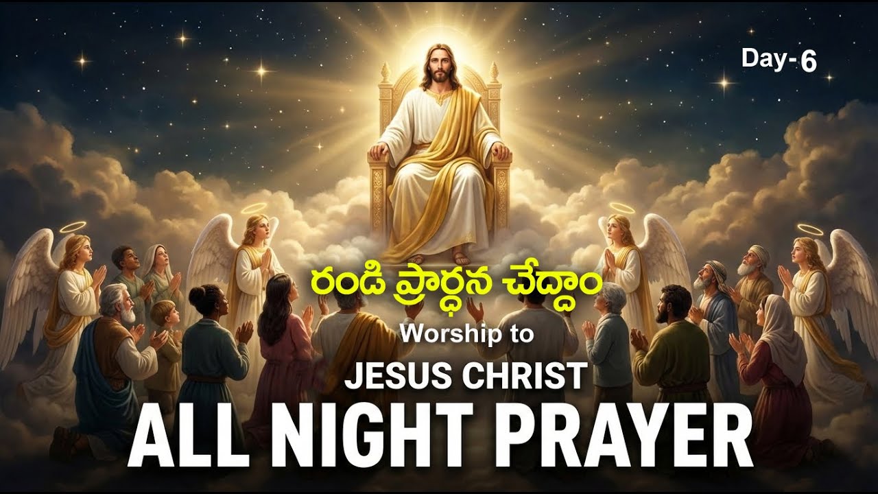 🔴All Night Live Prayer - కలిసి ప్రార్థన చేద్దాము ||Bible Unknown Facts Telugu ||