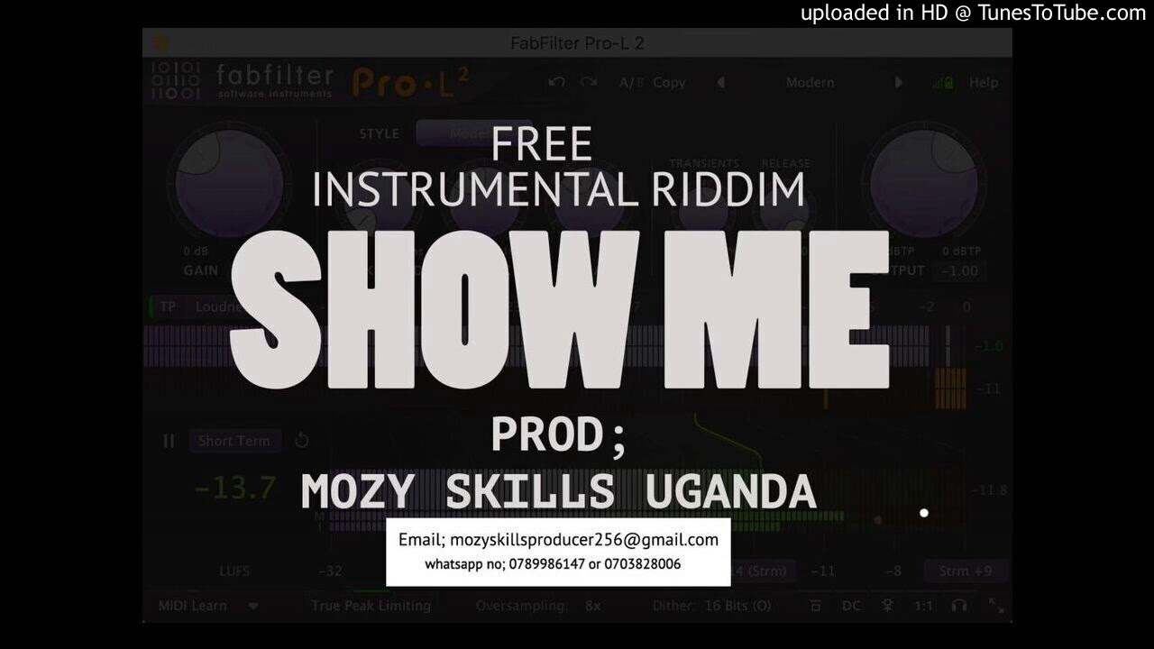 Show Me Free instrumental Riddim # mozyskills prod.[Ugandan beats]