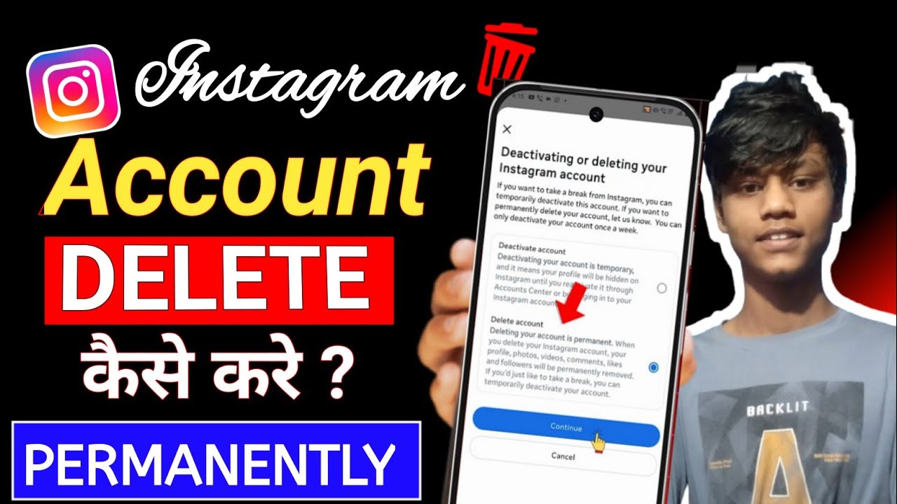 Instagram Id Delete Kaise Kare |Instagram Id Delete Kaise Hota Hai Hamesha Kaise Liye||Instagram 