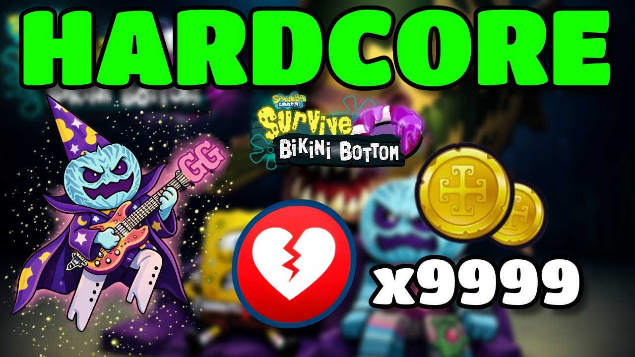 *NEW* HARDCORE GAMEMODE IS A DABLOON FARM.. (Survive BikiniBottom)