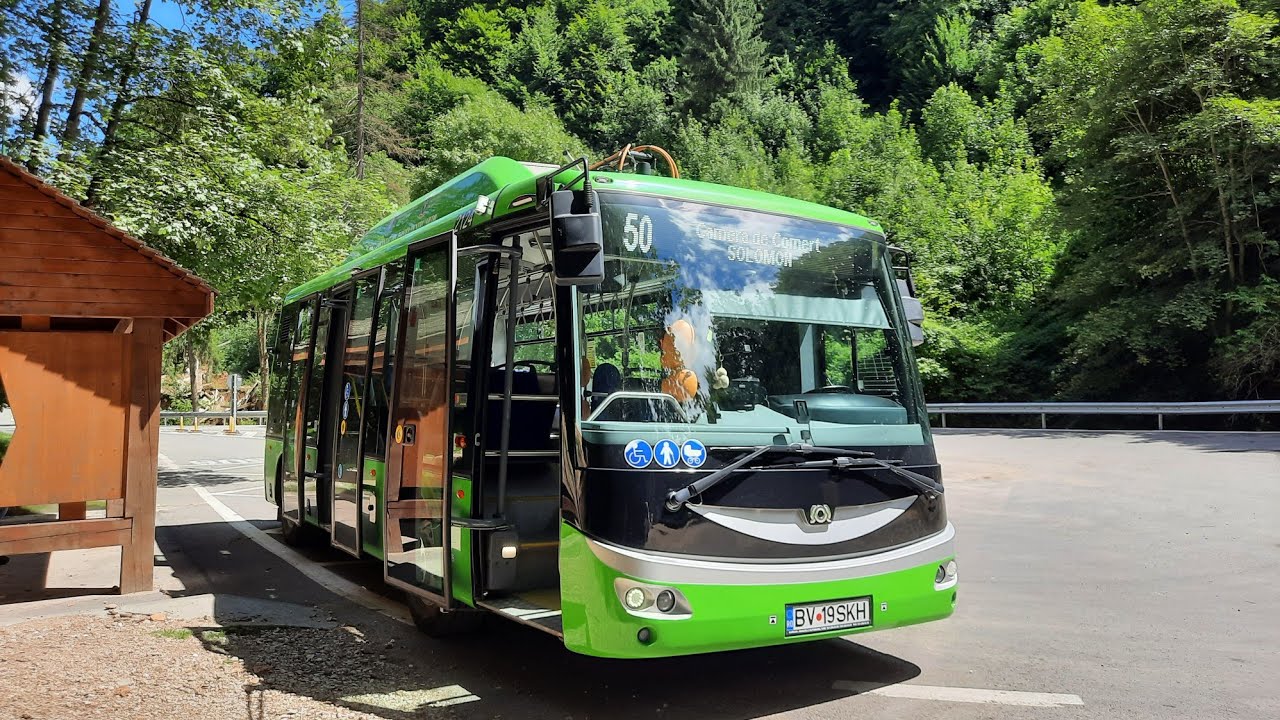 Brașov: Călătorie cu autobuzul SOR EBN 8 