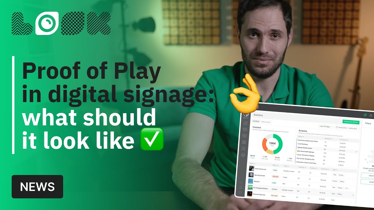 Proof of Play in digital signage: what should it look like?