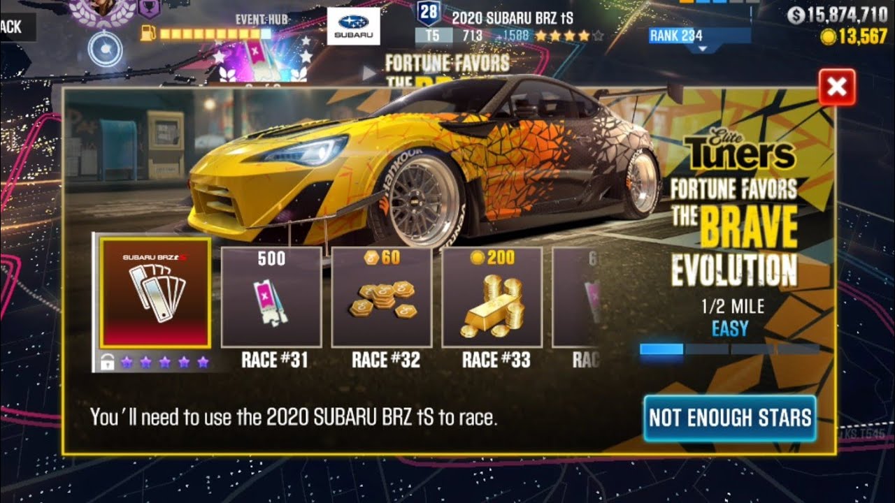 CSR 2 INDONESIA | ELITE TUNERS FORTUNE FAVORS THE BRAVE EVOLUTION, RACE 25-35⁉️⁉️