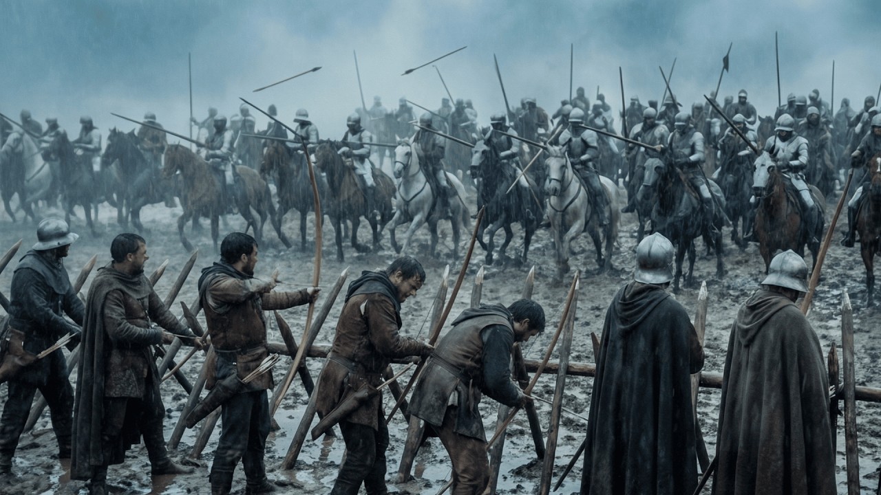 How 6,000 Longbowmen Destroyed 25,000 Knights | Battle of Agincourt (1415)