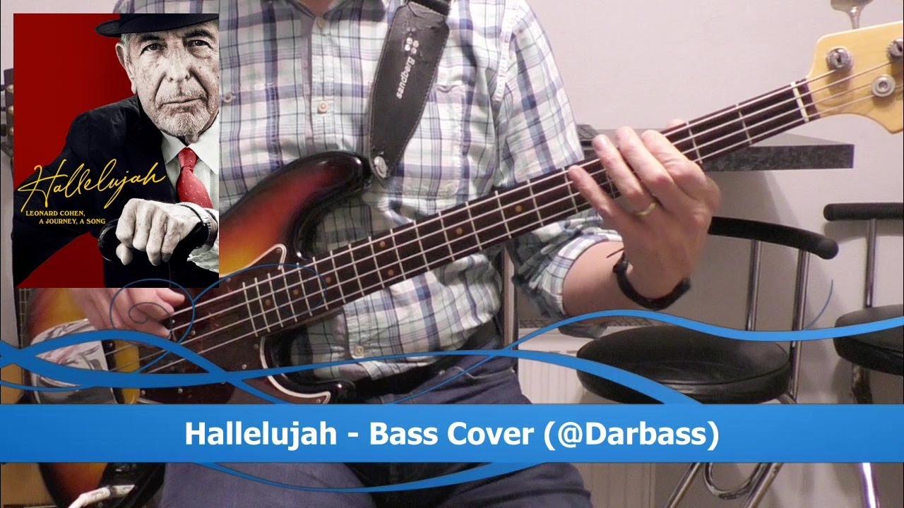 [Leonard Cohen] Hallelujah - Bass Cover 🎧 (with bass tabs pdf)
