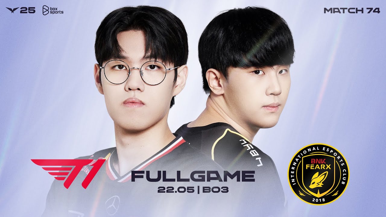 T1  vs BFX | Full Game 1, 2 | Match 74 | LCK 2025