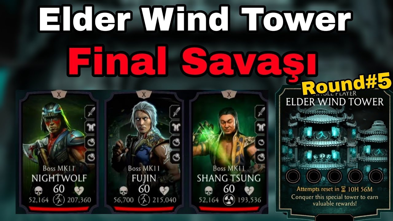ŞANS MI ŞANSSIZLIK MI ? | Elder Wind Tower Boss Savaşı 200 | Mk Mobile