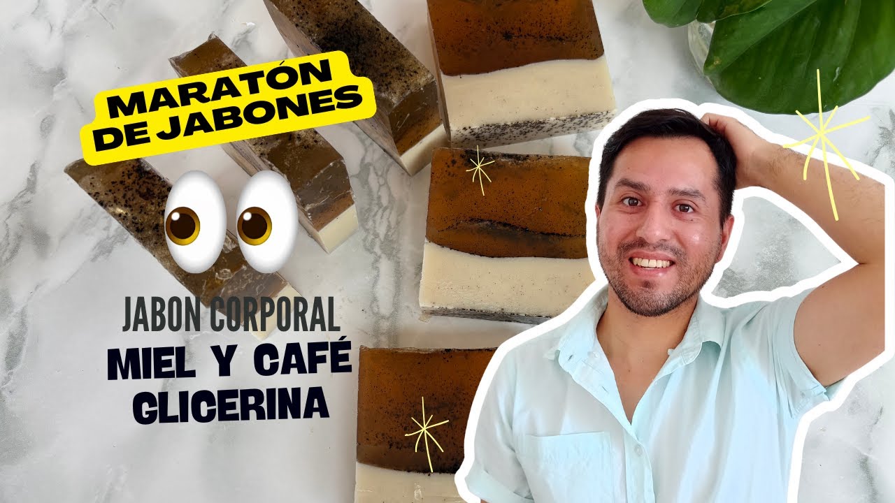 Jabón de café y miel - maratón de jabones 🍃