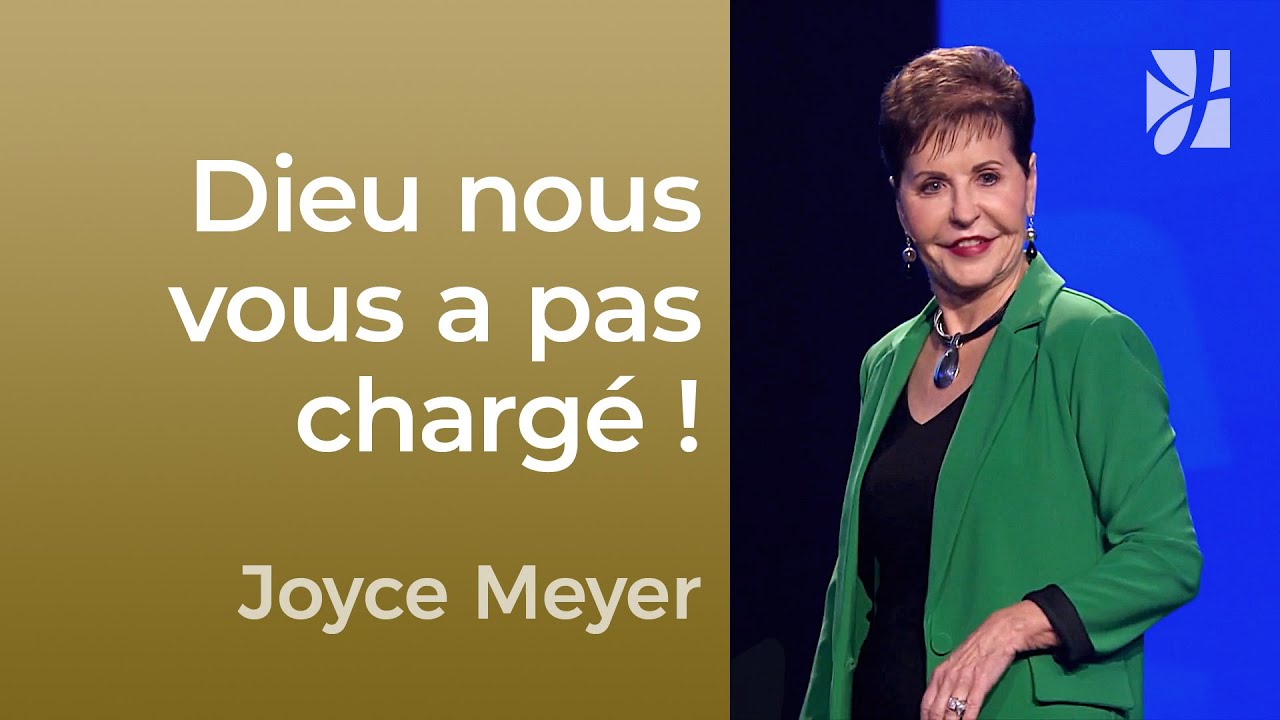 Inquiétude, hâte, colère : les vrais déclencheurs du stress (1/3) | Joyce Meyer